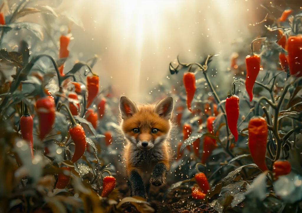 POSTER BABY FOX